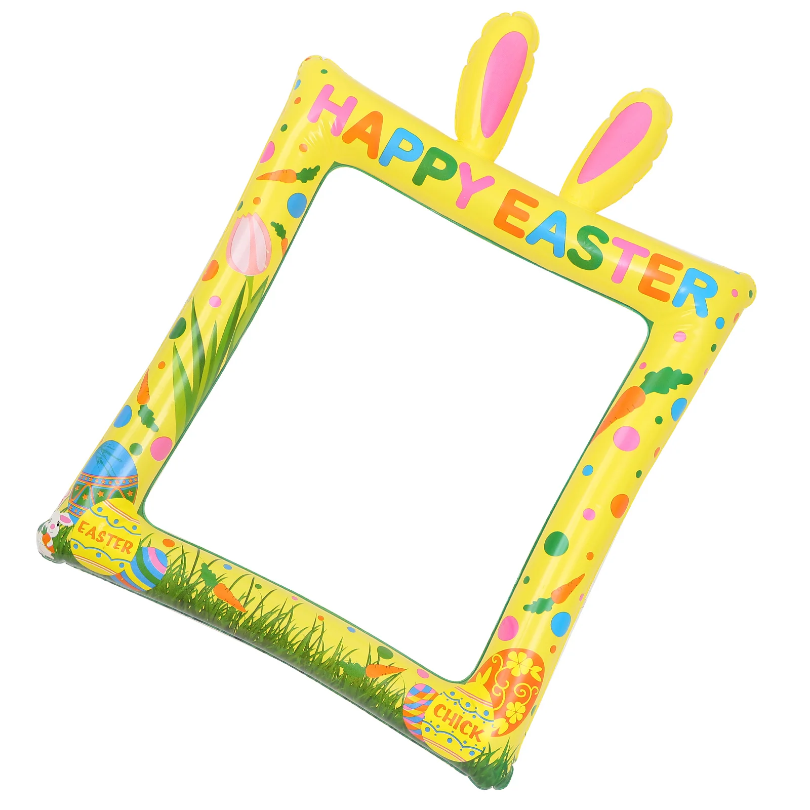 

Easter Inflatable Photo Frame Rabbit Ear Design Party Picture Selfie Frame Prop