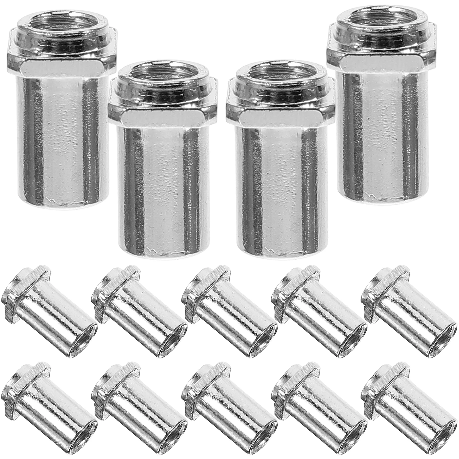 20 Pcs Drum Swivel Nut Floor Accessory Tom Lug Nuts Electric Guitar Spare Part Parts Iron