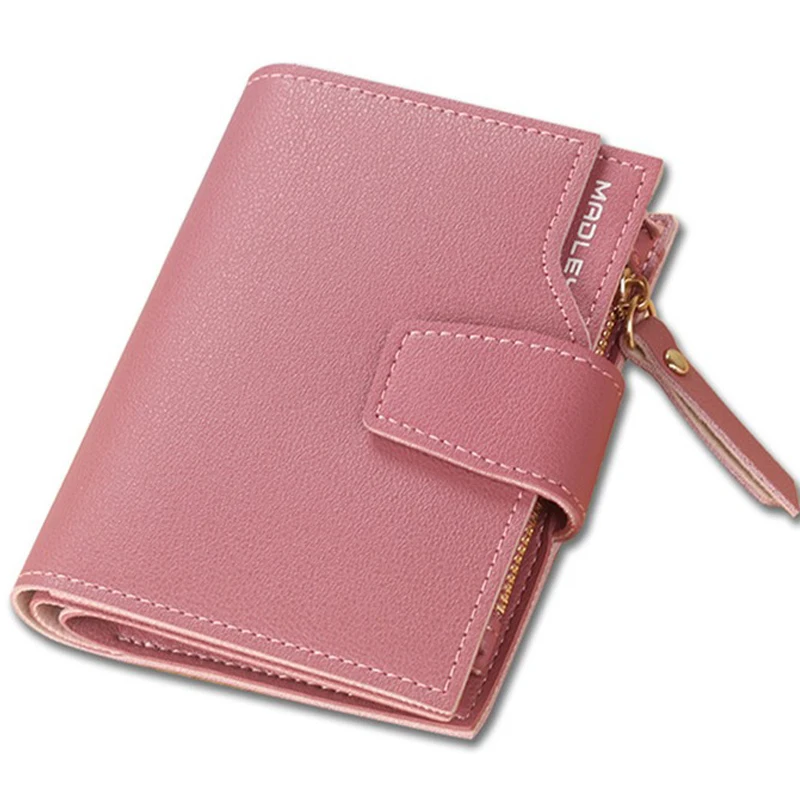 

2022 Women's Wallets Short PU Leather Wallet Coin Purses Clutch Money Bag Cute Female Wallet in Hand ID Card Holders Clutch