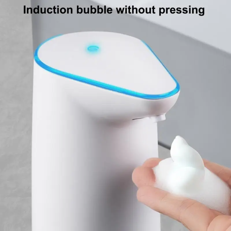 

500ml Hand Foam Liquid Soap Dispenser Automatic Soap Dispensers For Bathroom Touchless Dish Soap Dispenser Electric Hand Free