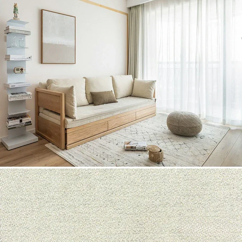 Новое поступление 2024 хлопковые и льняные плотные шторы для гостиной в японском