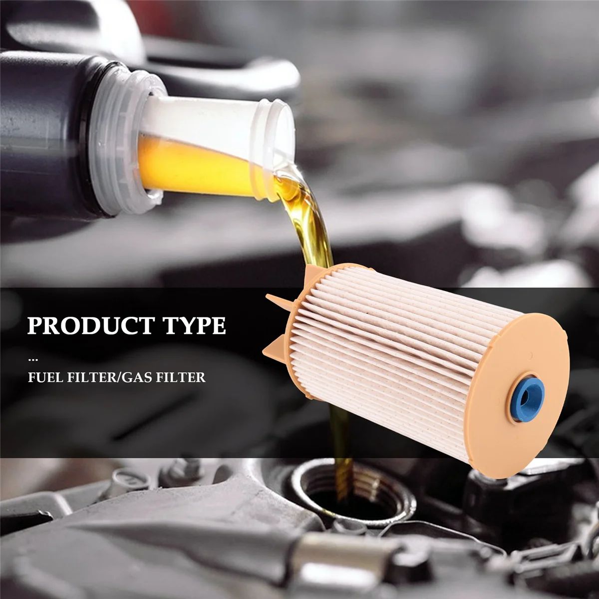 Топливный фильтр Номер Детали 16403-4KV0A топливный элементы водоотделитель для Nissan