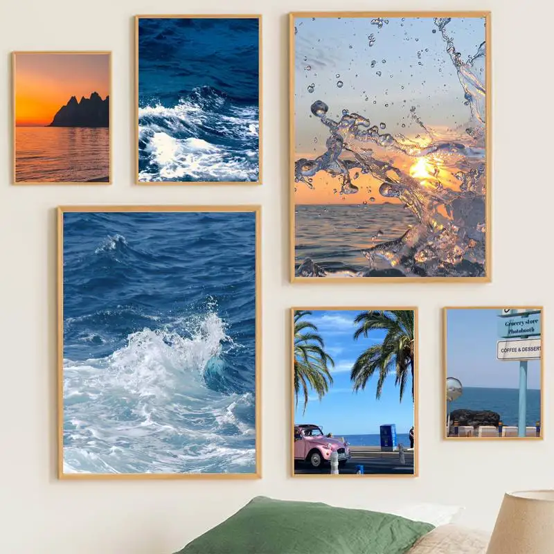 

sea natural POSTER Prints Wall Pictures Living Room Home Decoration