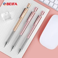 beifa professional low centrobari mental mechanical pencil with bump texture 0 5 hb for stationery school supplies