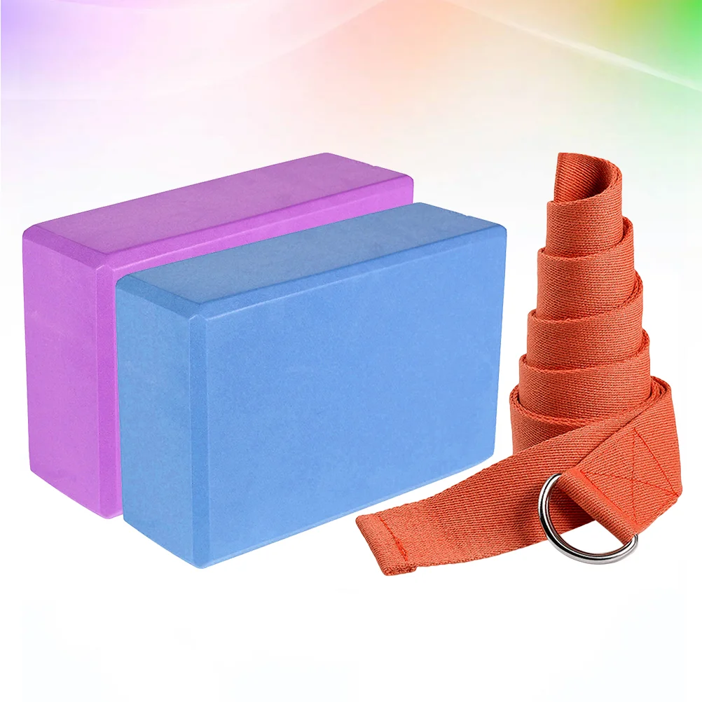

1 Set EVA Yoga Block Sturdy Pilates Brick Yoga Block for Yoga Training Workout