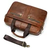 Men's Briefcases Genuine Leather Business Bag Lawyer Office Laptop Bag Laser Engraving Personlized Work Tote For Document 2