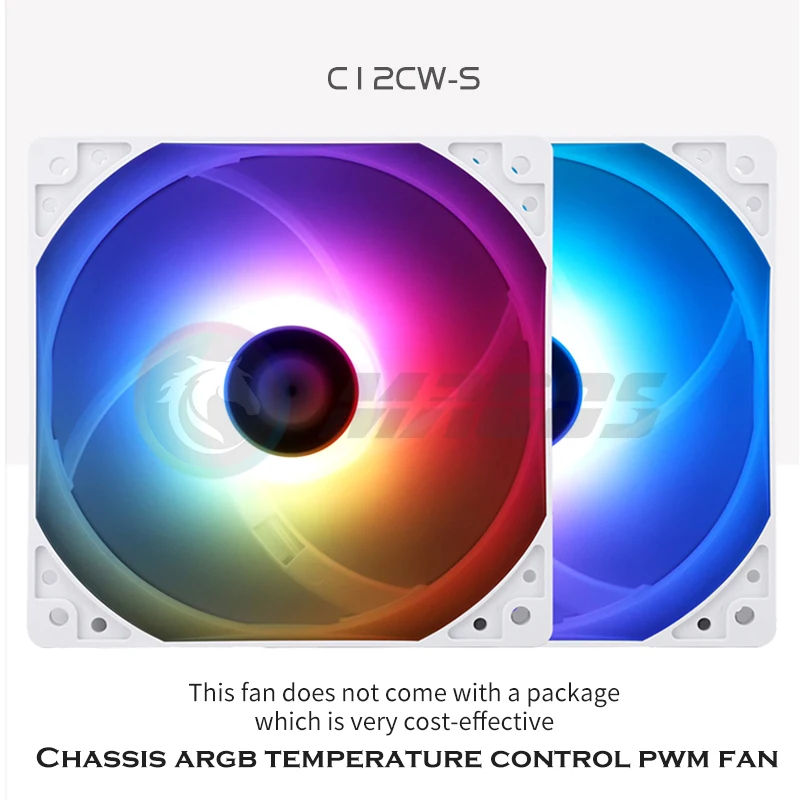 Охлаждающий Вентилятор Thermalright 120 Мм Умный ШИМ Бесшумная Работа 1550 Об/мин ± 10% С