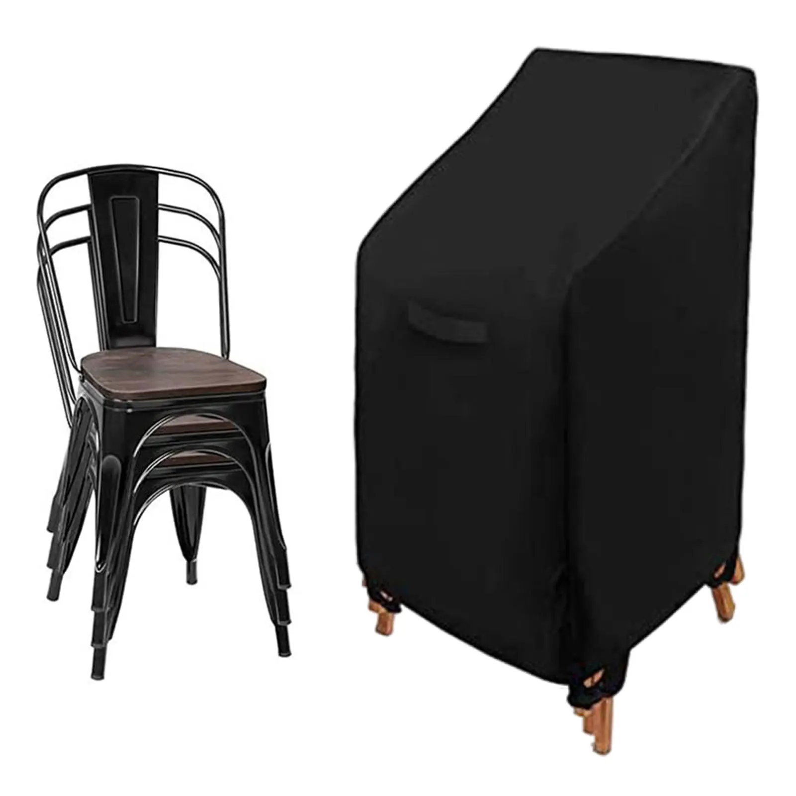 

Waterproof Patio Lounge Chair Cover Seating And Chair Covers Light Weight Material Weather Resistant Elastic Hem