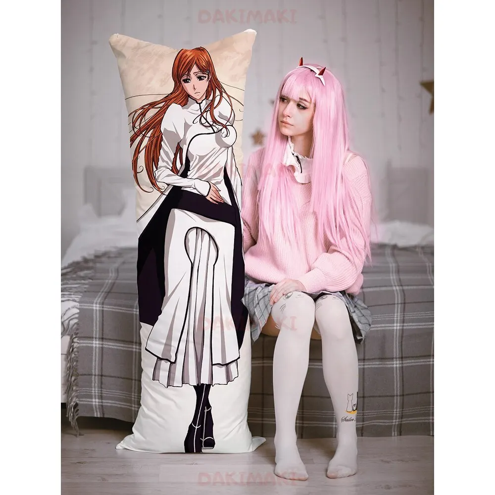 Dakimakura орихиме иноуэ bleach item No. D0510 150 х50 and 180 x60 cm |