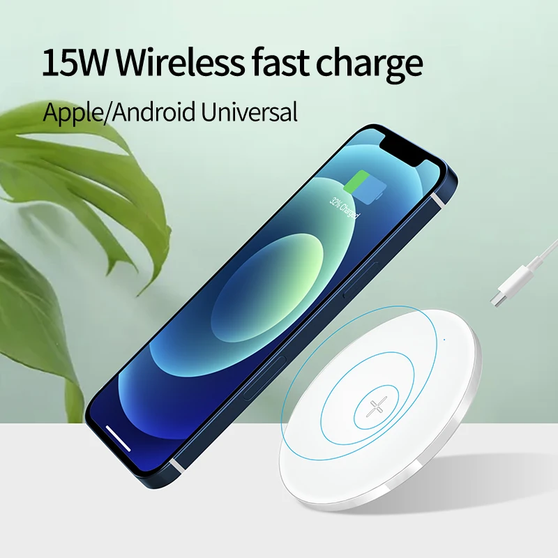 

Беспроводное зарядное устройство для iphone11 xs max x xr 8plus, 15 Вт