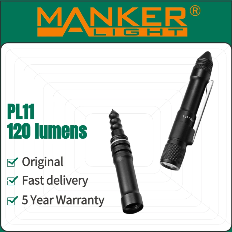Фонарик-ручка Manker PL11, 120 лм