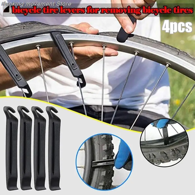 

4Pcs Bicycle Tyre Lever Repair Bicycle Wheel Tools Plastic Bicycle Repair Tool