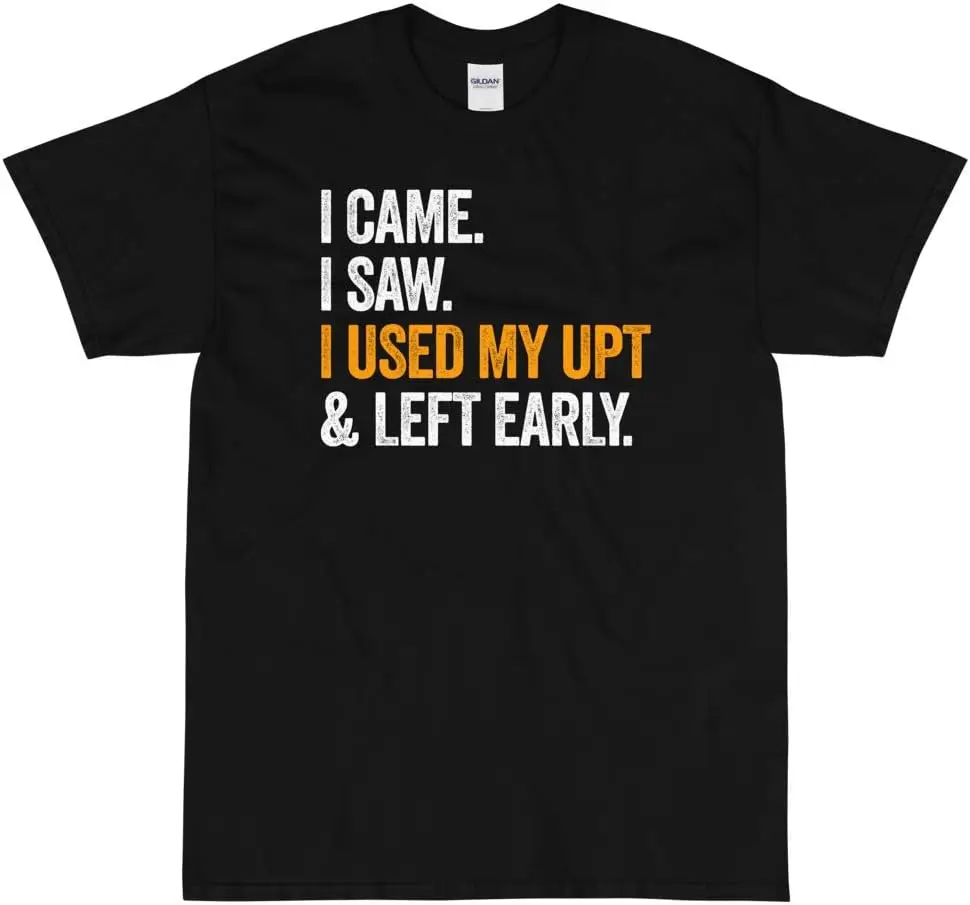 SWAGAZON I Came Saw Used My UPT &amp Left Early Футболка с короткими рукавами