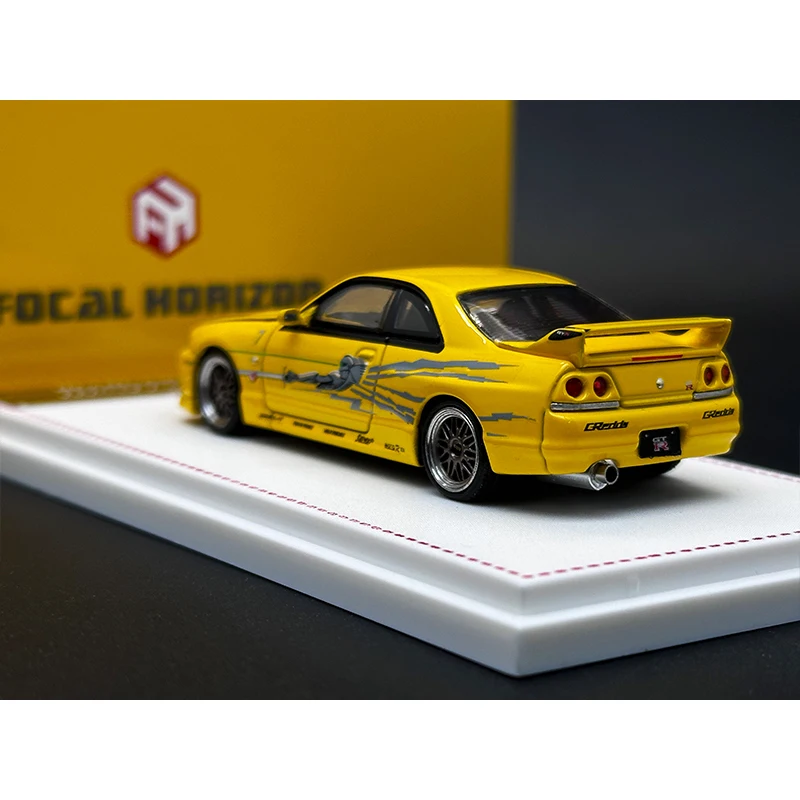 FH в наличии 1:64 Skyline GTR R33 BCNR33 R32 S Tune Carbon Black Diecast Коллекционная модель автомобиля