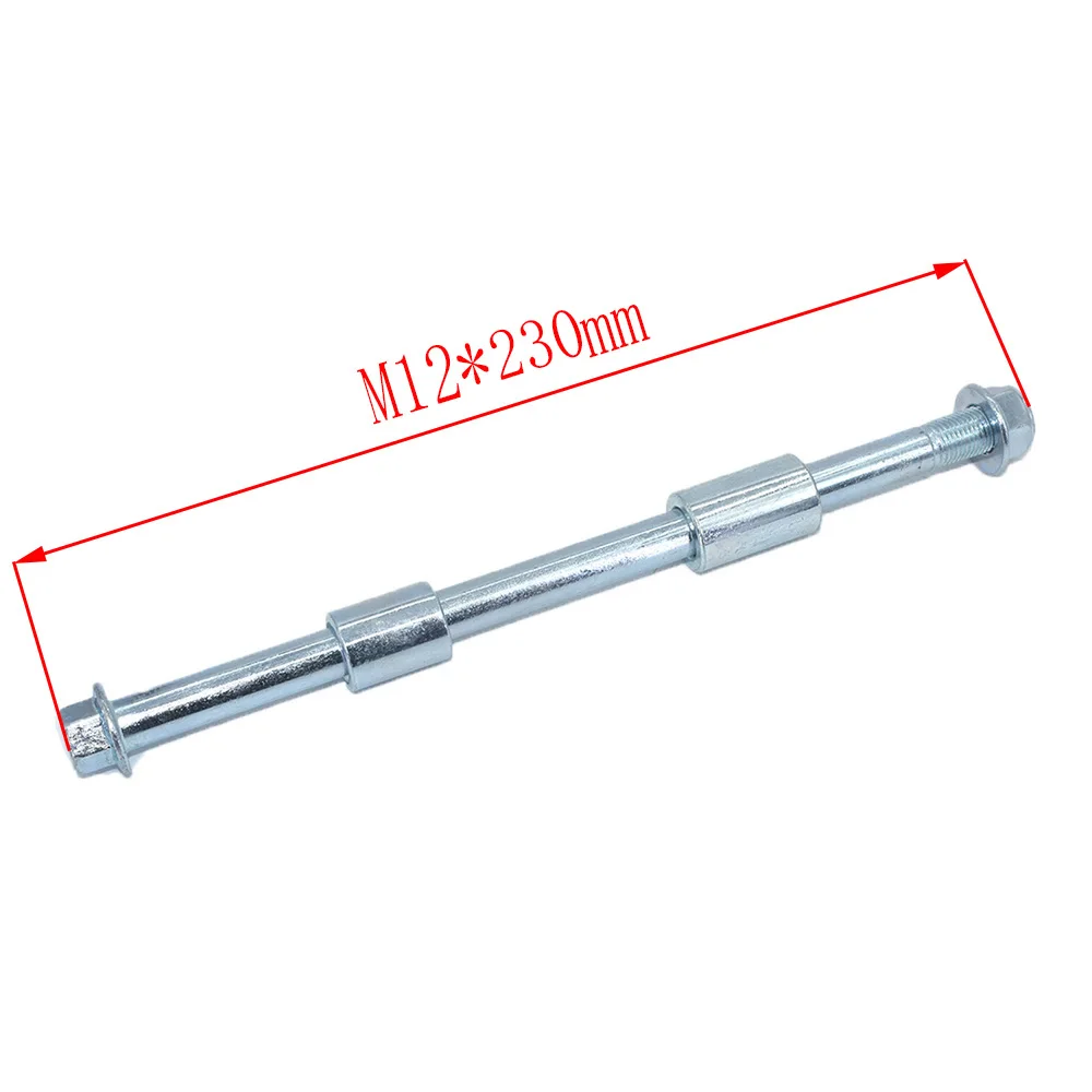 

Dirt Pit Bike Wheel Axle M12*230mm For Drum Brake Wheels Rims Hub 10inch 12" Bolts