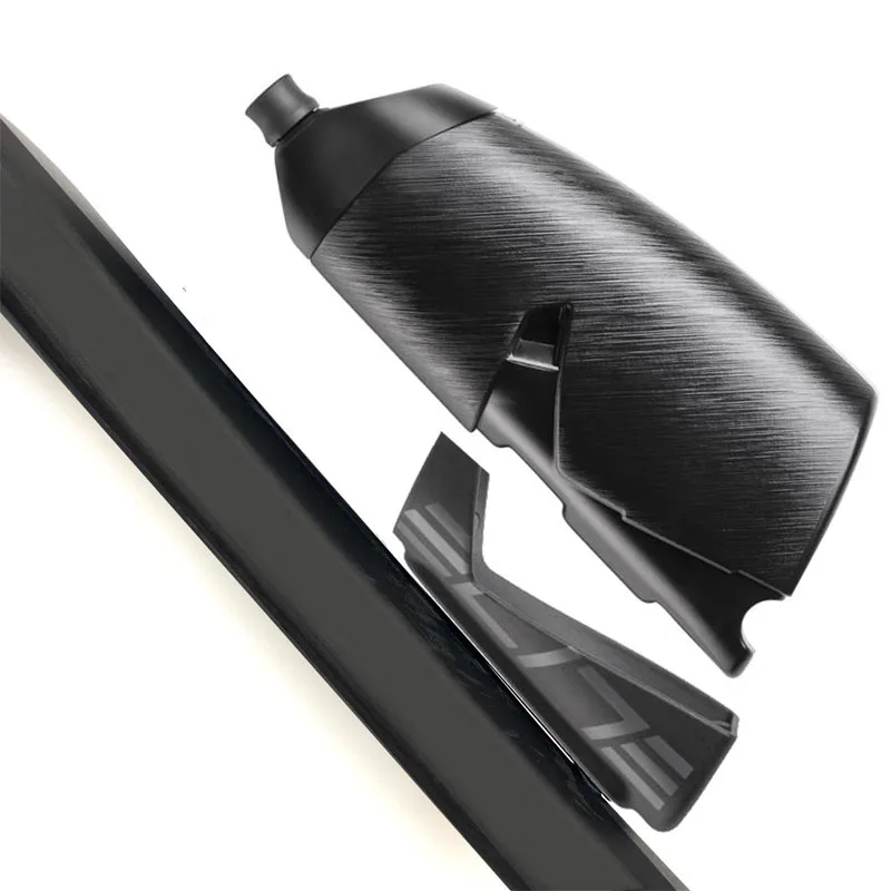 

Aero Bike Water Bottle Include Bottle+ Bottle Cage Bicycle Bottles Holder Racing Ultralight Leak-proof Drink Sport Bottle