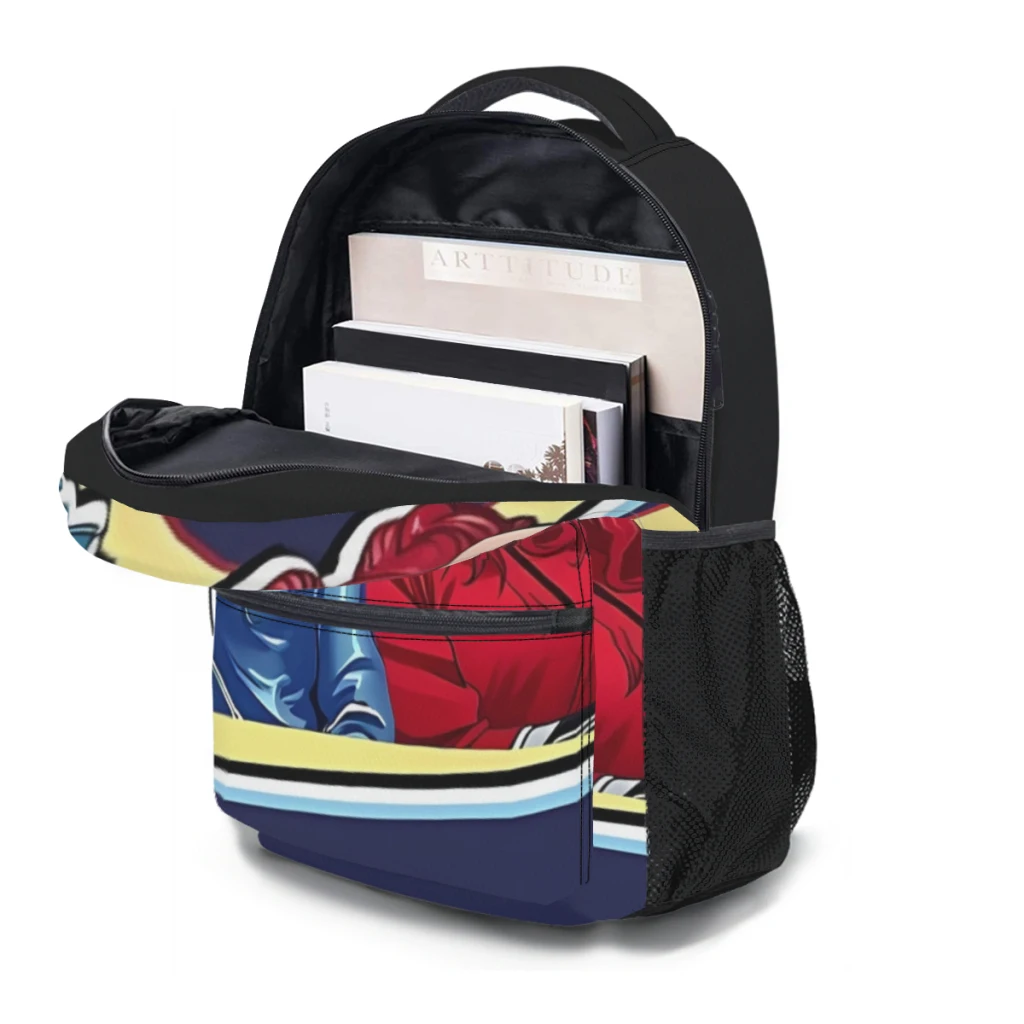 Водонепроницаемый рюкзак для девочек с принтом красных комиксов