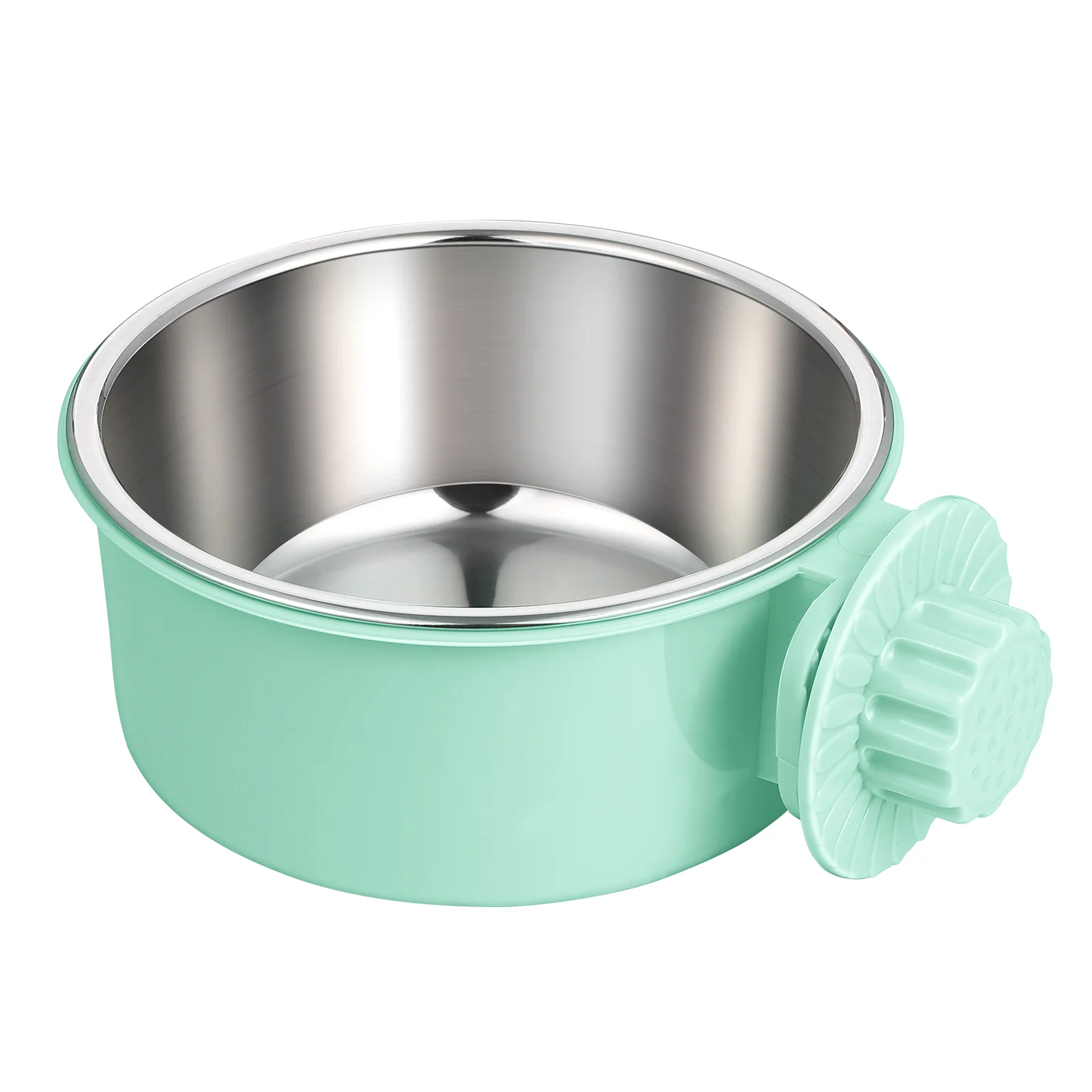 

1pc Cat Dog Food Bowl Hanging Pet Feeding Bowl Stainless Steel Pet Bowl Household Pets Food Bowl
