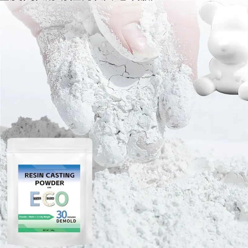 Гипсовый кукольный материал для рукоделия gesso 300/500 г изготовления формы