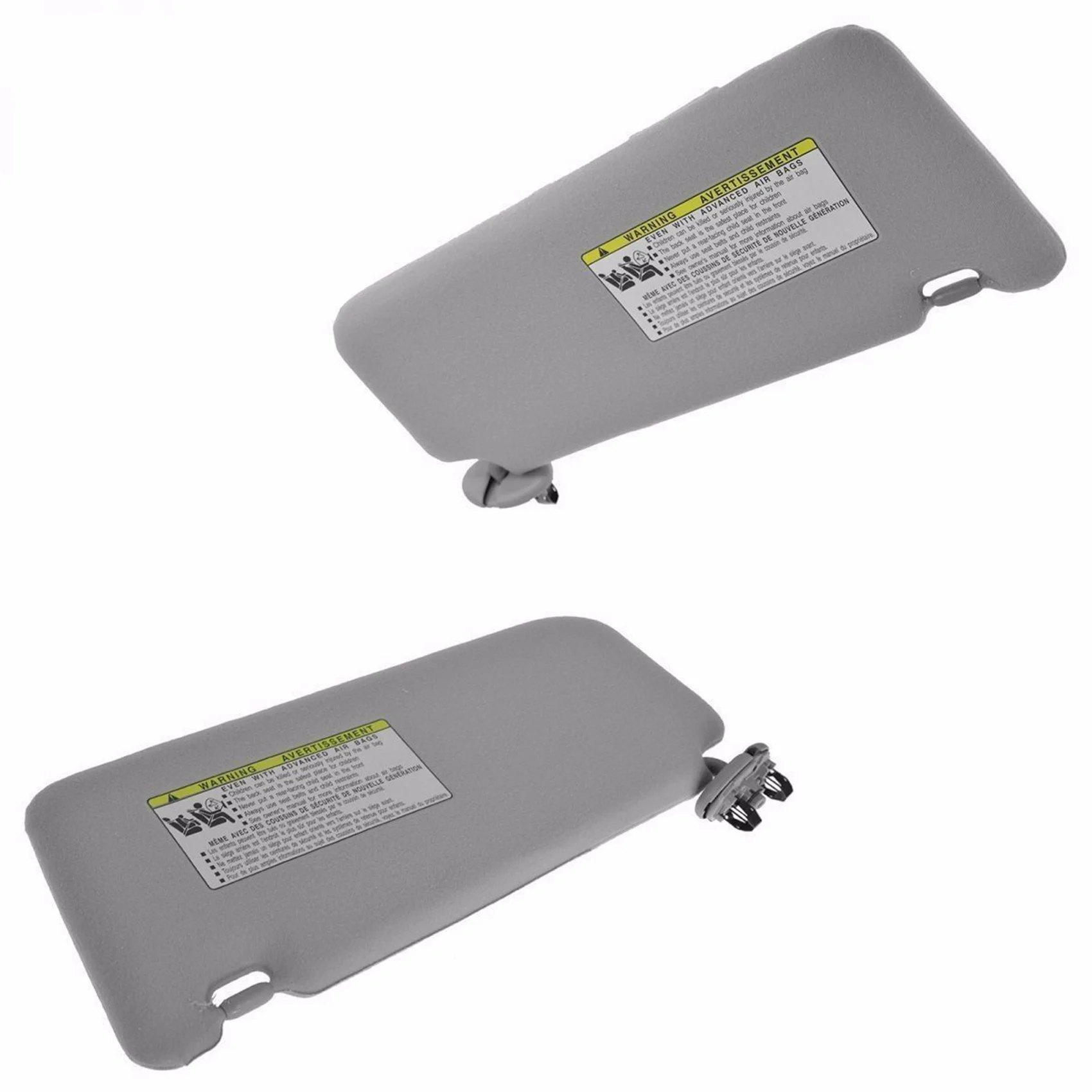 

Car Windshield Sun Visor Left & Right Gray 74320-06780-B0, 74310-06750-B0 for 2007-2011 -
