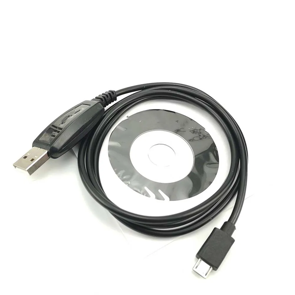 Фото USB-кабель для подключения к ПК/ноутбуку с USB-портом, Кабель для программирования и CD-диск с драйверами для портативной радиостанции №5