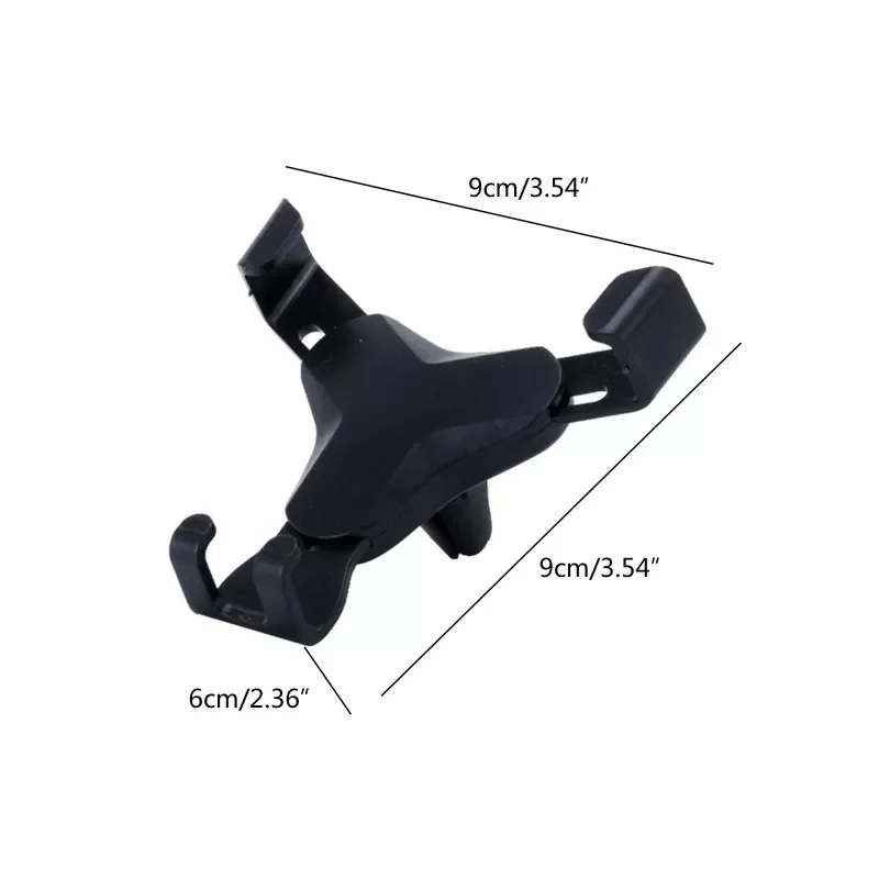 

Car Phone Holder Mount Hands Free Easy Clamp Air Vent Clip Holder Fit with Most Smart Phones N0HF