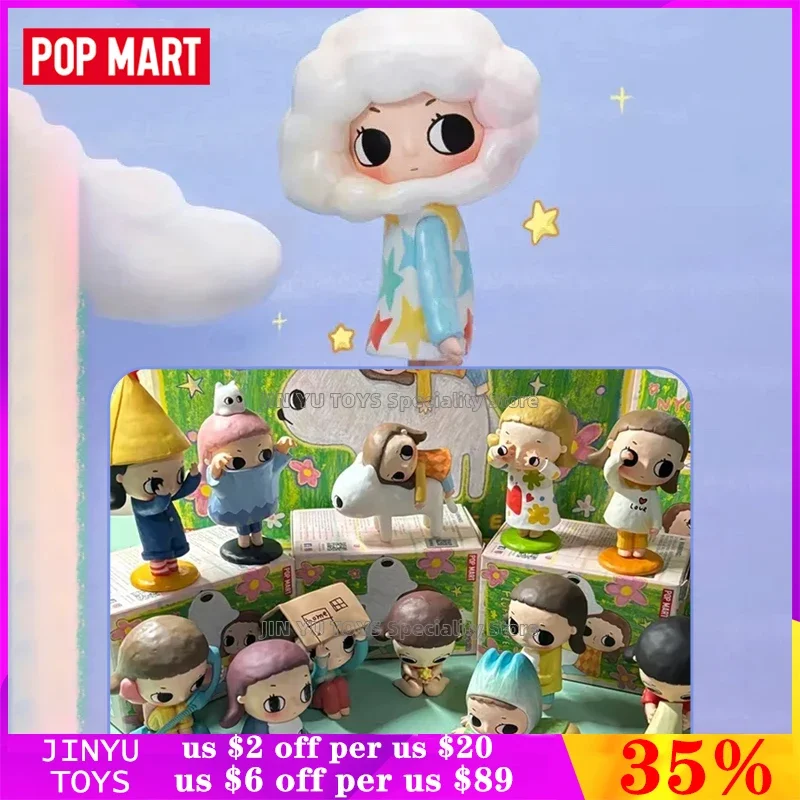 POP MART Nyota Flauschige Life Series глухая коробка игрушки Аниме фигурки подтвердите стиль