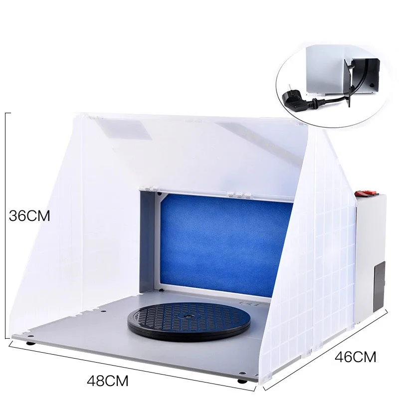 Новая кабина распылителя мини-система экстракции система фильтр для распыления