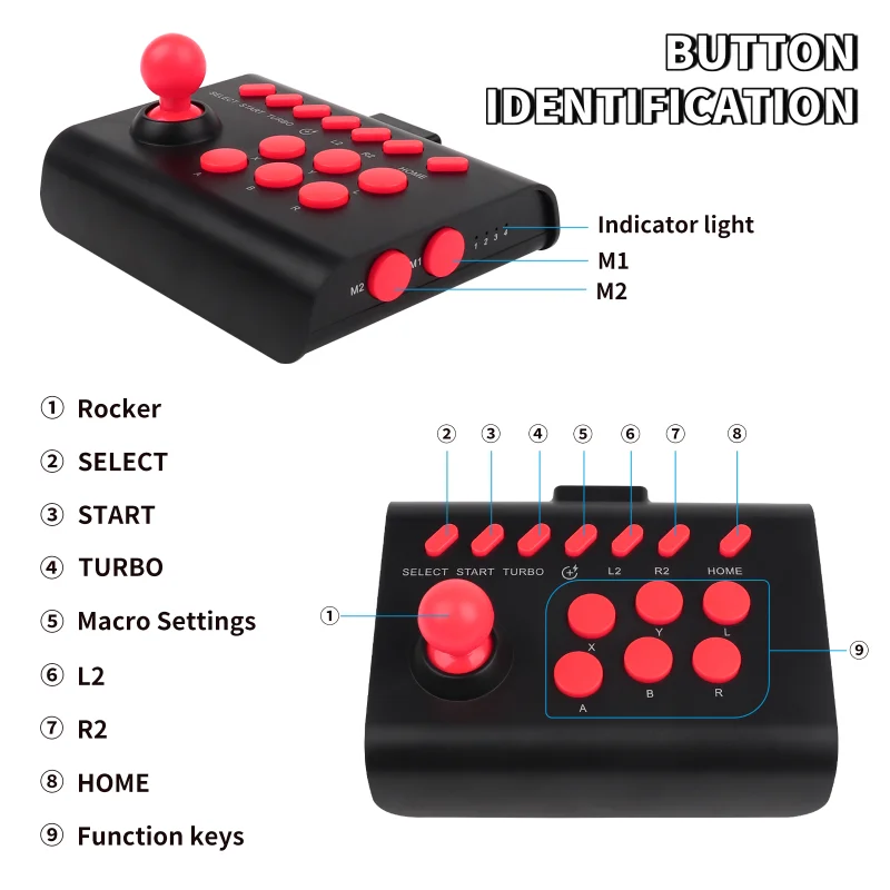 Беспроводной игровой джойстик BT USB контроллеры для ПК Android iOS мобильных телефонов