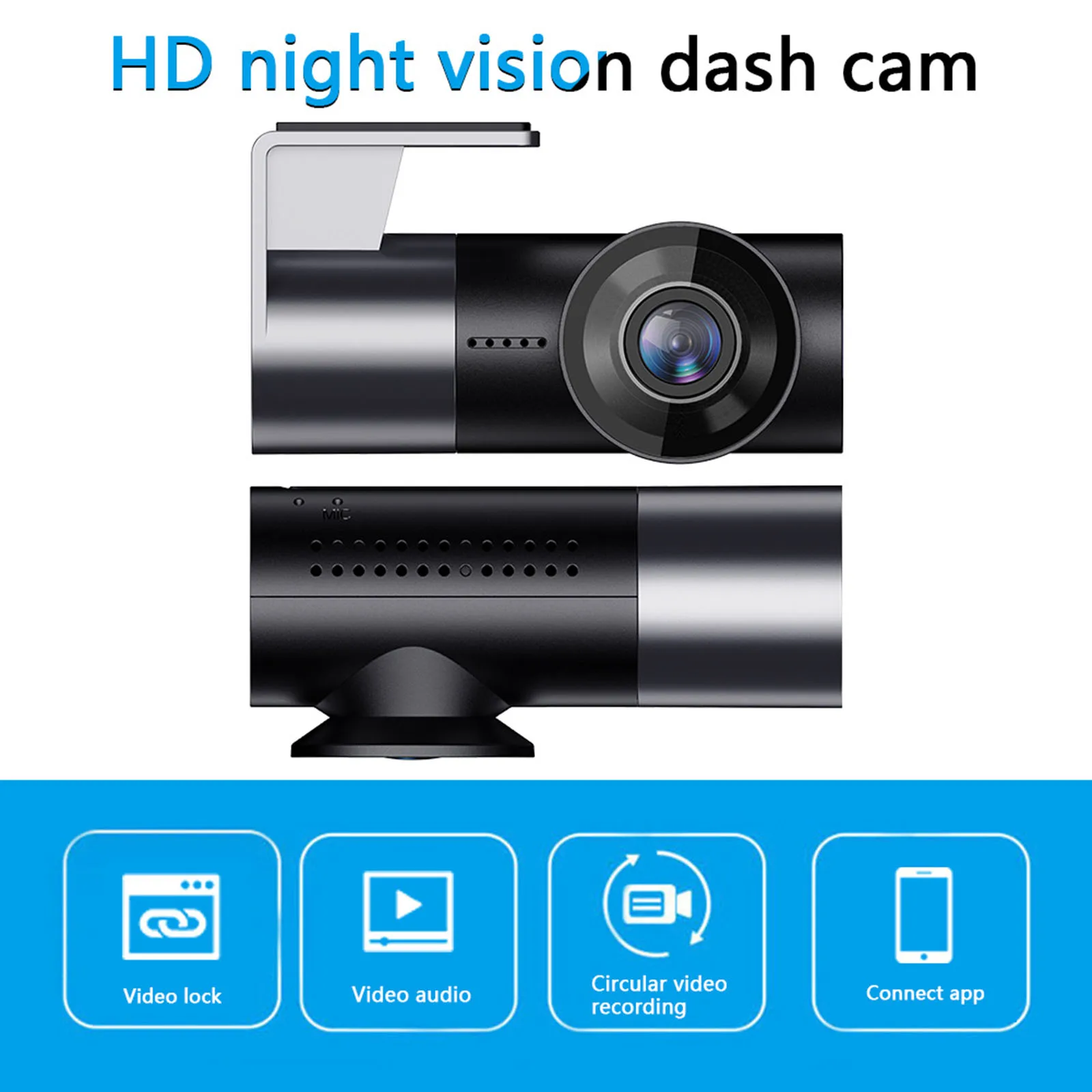 

Car DVR Full 1080P Video Recorder 170° Wide Angle Dash Cam Loop WiFi Vision Dashcam Car DVR Car Camera Night Recorders Recording
