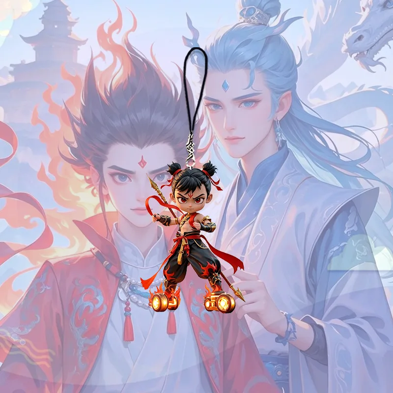 Торт с корнем лотоса Cp кулон Nezha 2 детский дьявол привидениями по морю мультяшная