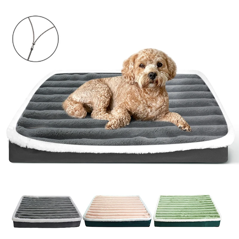 

Dog Sleeping Mat Dog Bed Anti-tear Dog Mattress Sleeping With Winter Warm Large Size Soft And Comfortable Sponge Floor Mat