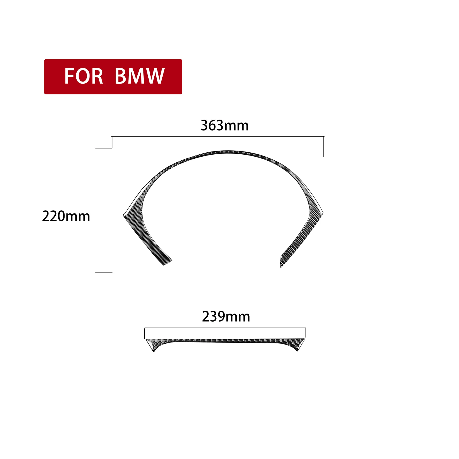 Для BMW Z4 серии E89 2009-2016 автомобильные аксессуары из углеродного волокна интерьер