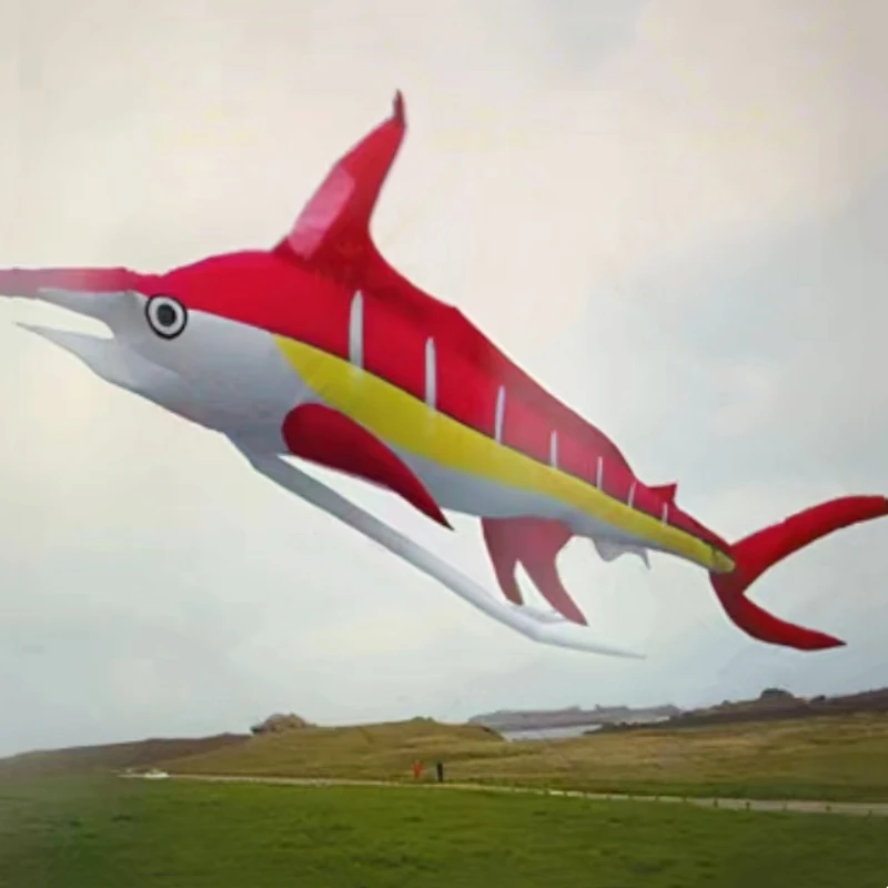 Marlin рыбка воздушный змей летающий мягкий фитиль нейлон искусственный