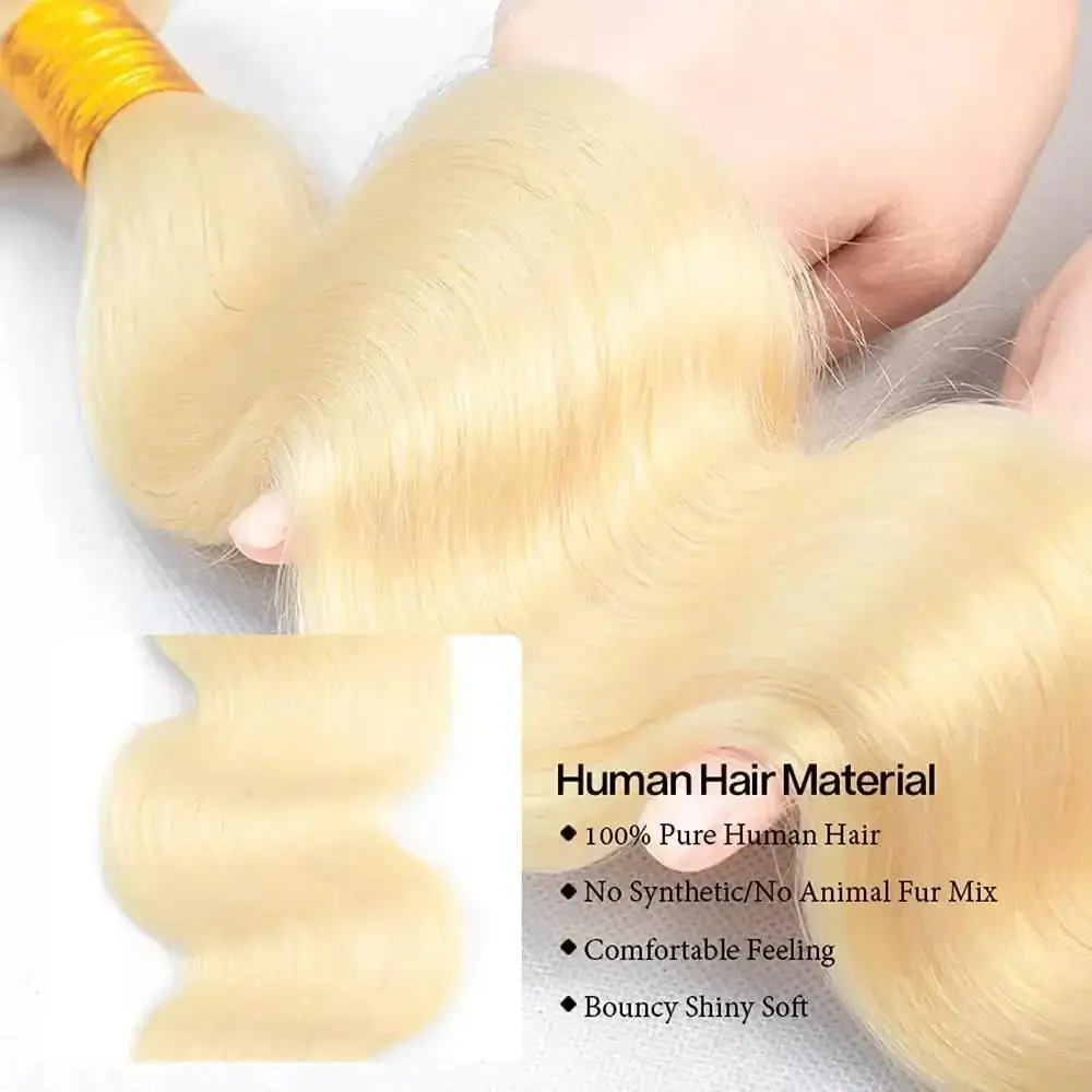 Прямые 613 медовые блондинки пучки Remy 100% человеческие волосы 30 32 дюйма 3 пучка