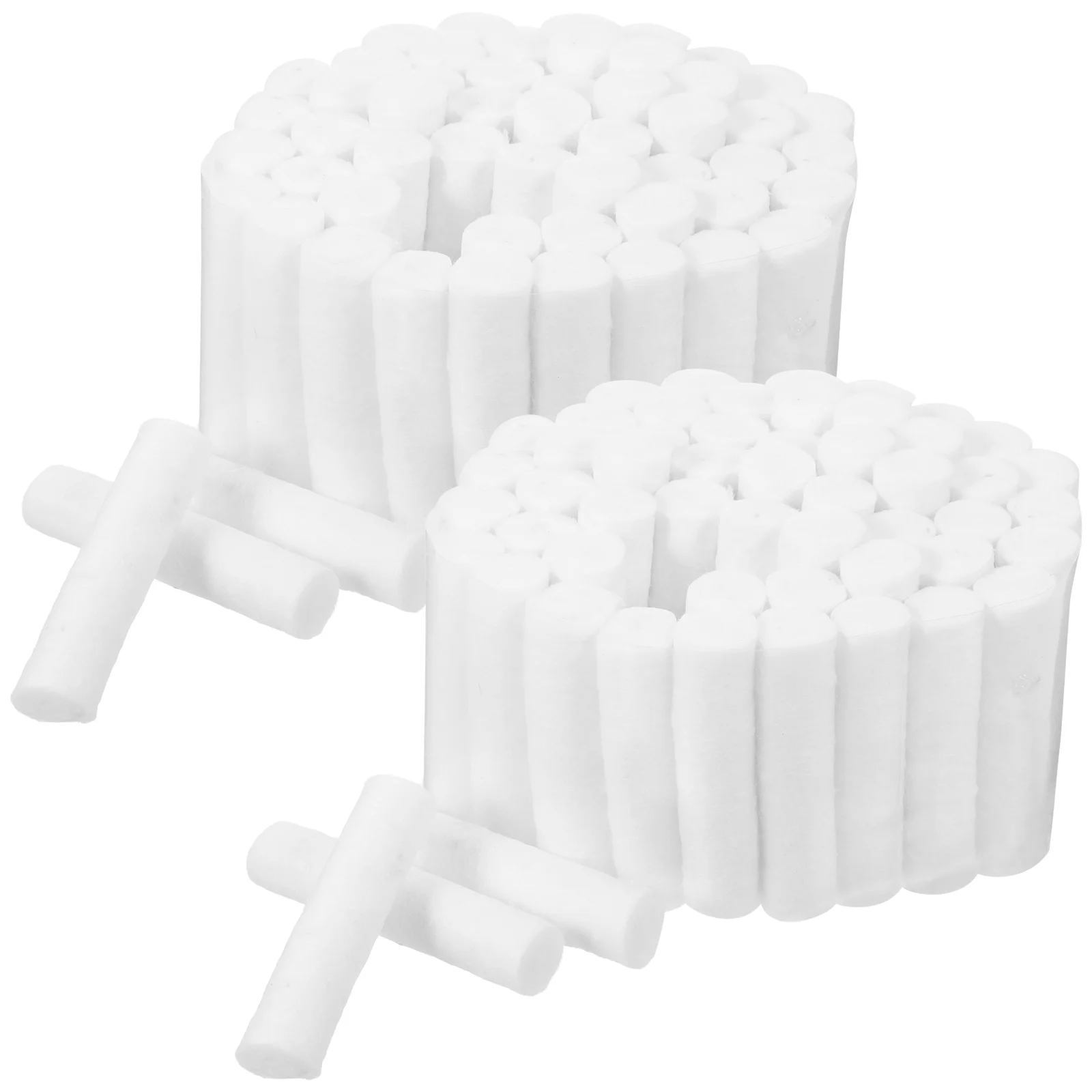

Nose Bleed Plug Rolled Cotton Semi-permanent Dentists Cottons Pads Plugs Absorbent