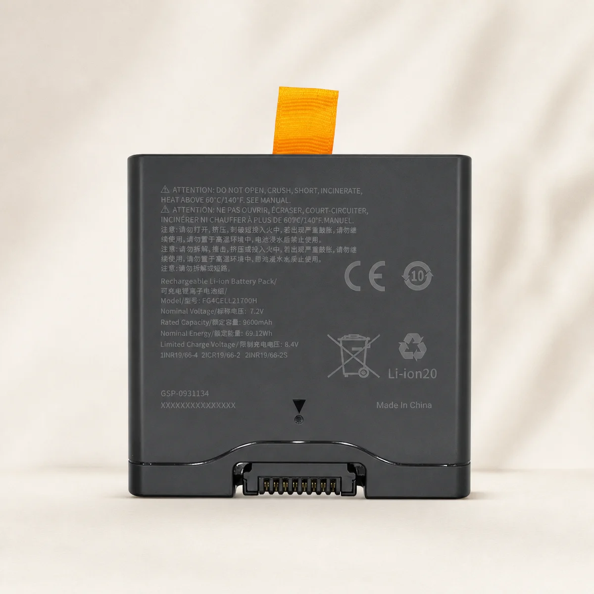 Фото Запасная батарея для колонок GSP-2S2P-XT3A FG4CELL21700H GSP0931134 SUN-INTE-103 для JBL PartyBox Club 320 Xtreme 4 3 2 №1