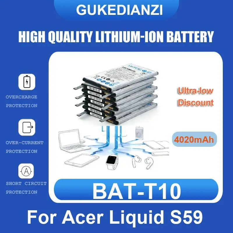 Фото Аккумулятор для Acer Liquid Z410 T01 Z330 BAT A11 Z520, Z520 Dual SIM (P/N BAT-A12(1ICP4/51/65) KT.00104.002) A12 Z530 Z530S T02 №3
