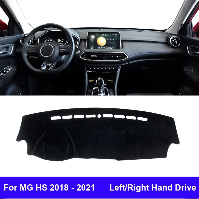 

Car Inner Dashboard Cover For MG HS 2018 2019 2020 2021 Auto Dash Mat Carpet Cape Sun Shade Dashmat Pad Cushion Anti-UV