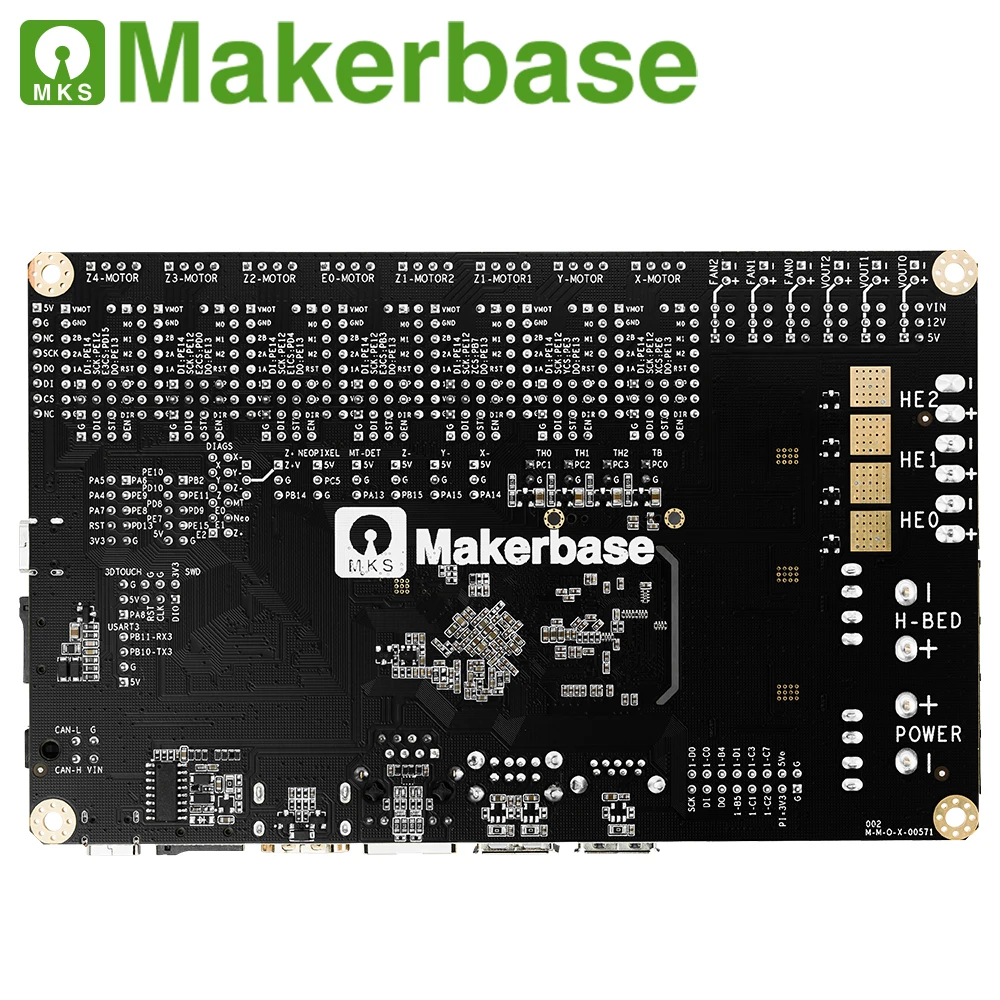 Makerbase MKS плата для 3D принтера четырехъядерный 64-битный SOC работает с Klipper и 3 5/5 0