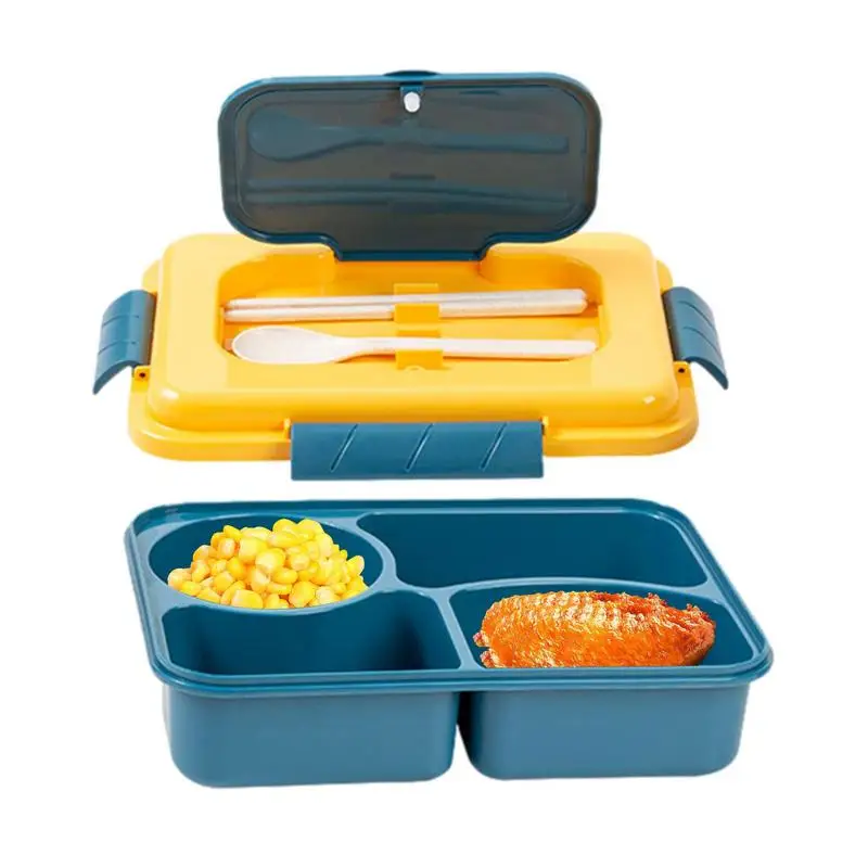 

Lunch Box Containers Leak-Proof Food Container With 5 Compartments Cute Lunch Boxes For Kids Portable Lunch Box For Outdoor