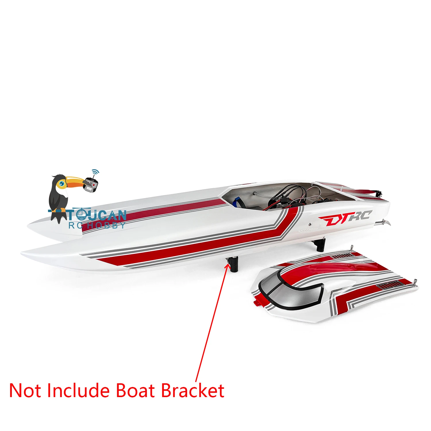 DTRC E51 Электрическая гоночная лодка PNP на радиоуправлении с ...