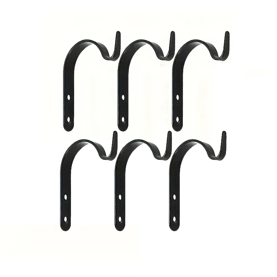 

Металлические J-образные кованые крючки для обустройства дома, цветочные корзины для рисования, аксессуары для одежды