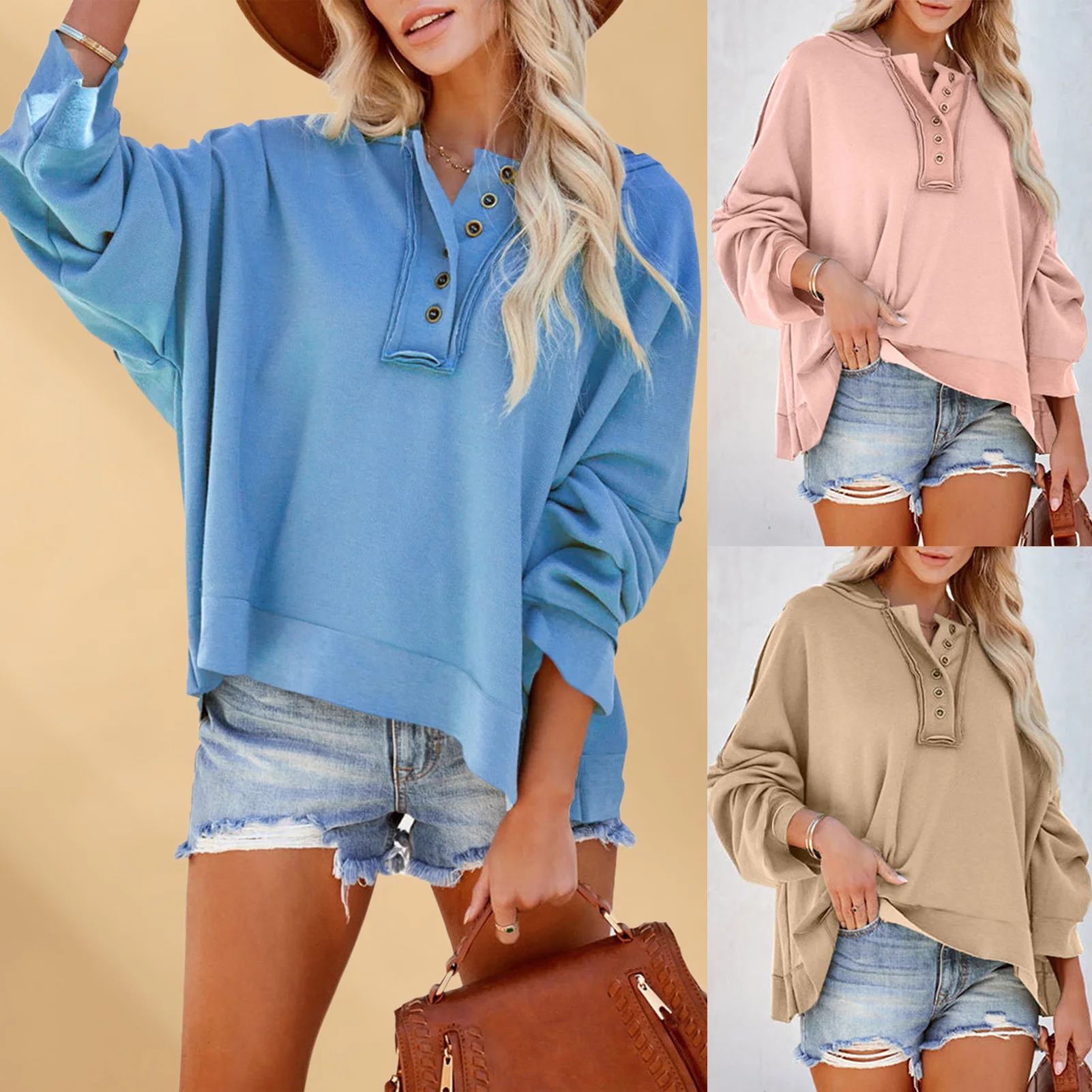 

Women Hoodies New Sweatshirts Y2k Clothes Sweatshirt Long Sleeve Hooded Top Loose Fit Moisture Absorption Top Streetwear Outfit