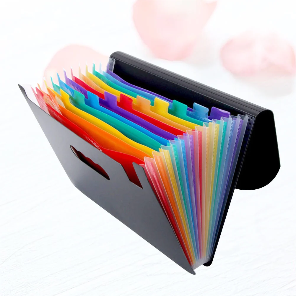 

Portable File Folder 12 Layer Multi-function Folder Document File Folder School Office Supplies for School Filing cabinets