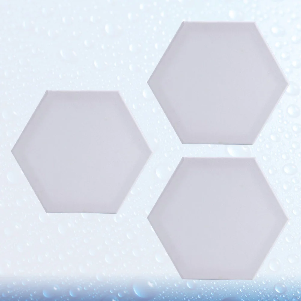 

3pcs Canvas Panel Boards Hexagon for Painting Drawing Home Stretcher To