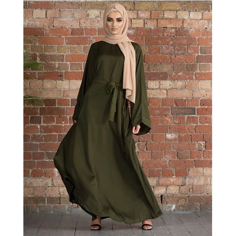New Elegant Muslim Dress Abaya Dubai for Women Caftan Marocain Kaftan Islam Eid Mubarak Ramadan Robe Dress Abaya Turkey Clothing