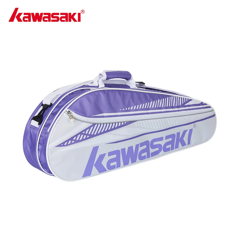 

Kawasaki Original A8357 3PCS-PACK Polyster Racquet Bag with Multi Compartments Badminton Bag