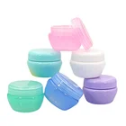 5 шт.компл. маленькая фотопластиковая пустая банка для макияжа, многоразовые бутылки для образцов, дорожный косметический контейнер