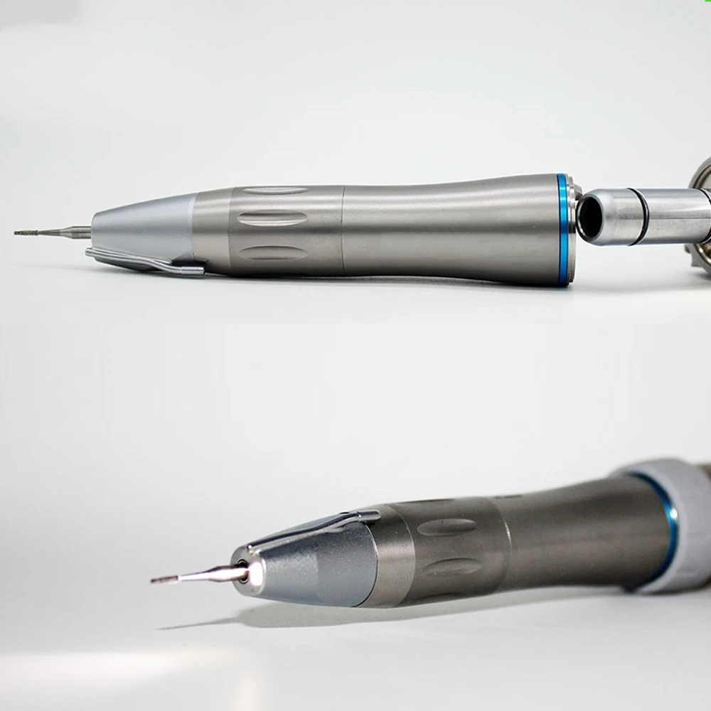 

1 pc Dental surgical Low Speed handpiece LED Fiber optic Straight Handpiece 1:1 with external irrigation